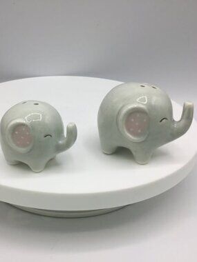 The Kate Aspen Elephant Salt and Pepper Shakers